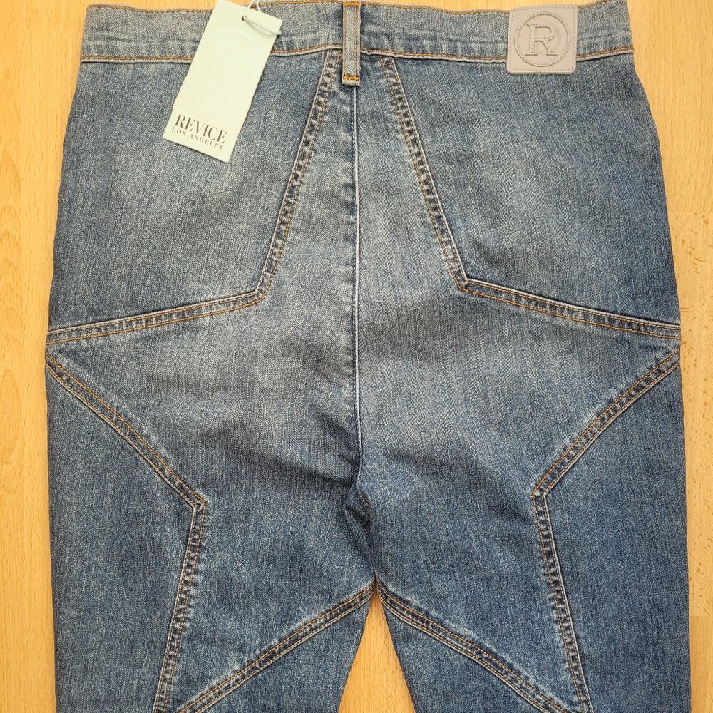 Revice Denim Flared Jeans with Star